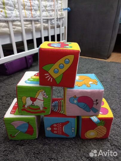 Кубики мякиши