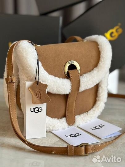 Сумка женская ugg с мехом