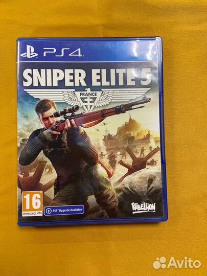 PS4 Sniper Elite 5 б/у