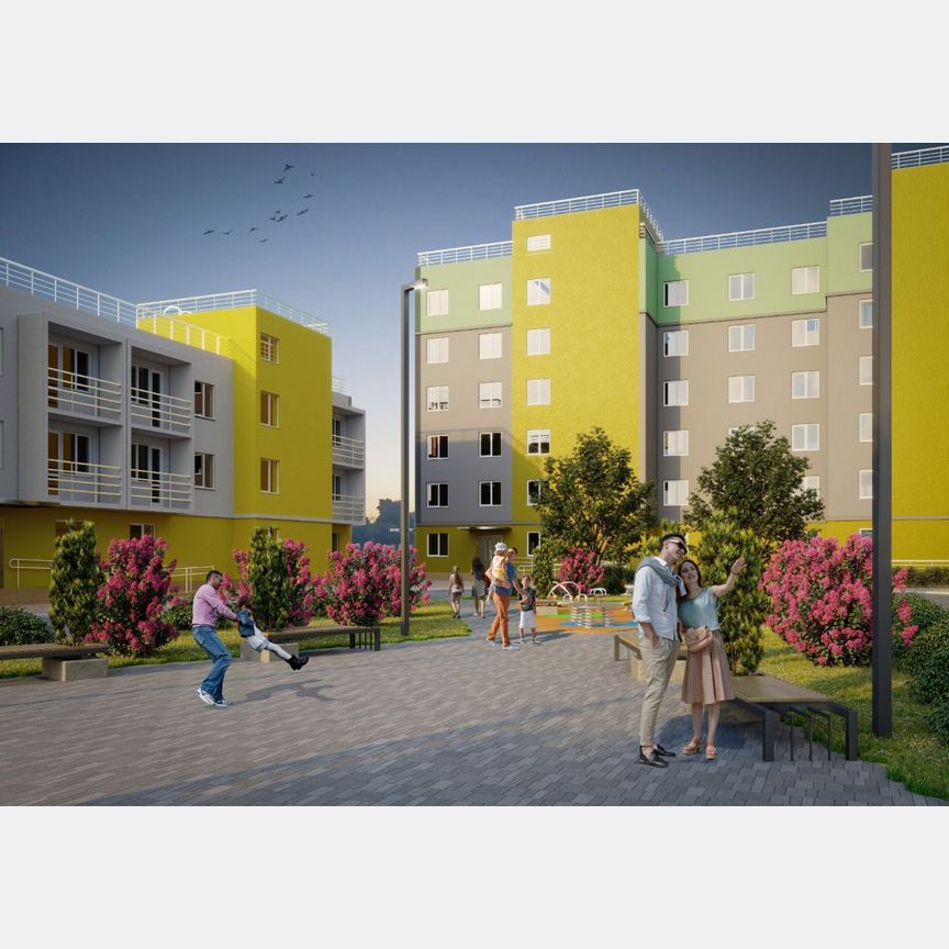 2-к. квартира, 70,5 м², 1/6 эт.