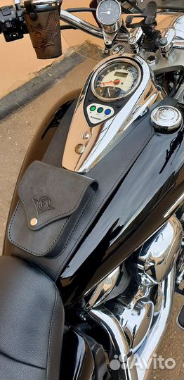 Kawasaki vulcan 900 накладка бака