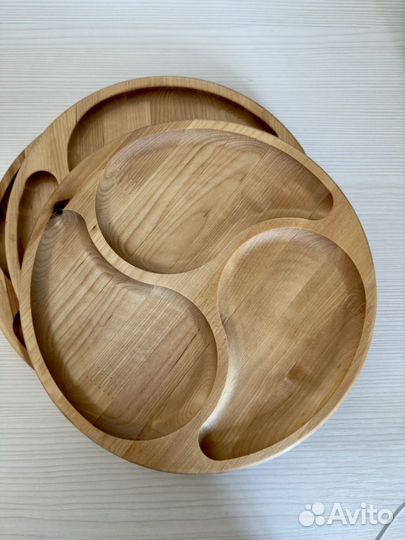 Менажница деревянная новая