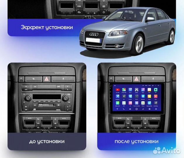 Магнитола Audi A4 B6 B7 Teyes