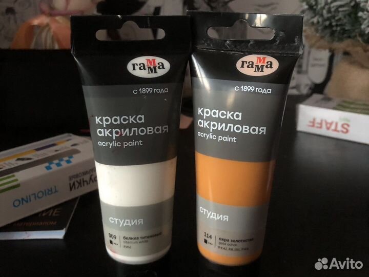 Краски акриловые