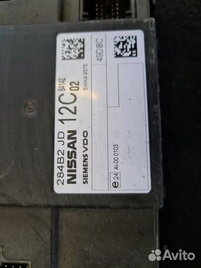 Блок комфорта Nissan Qashqai J10 MR20DE 2008