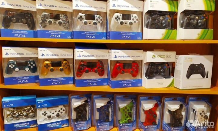 Джойстики Ps2 Ps3 Ps4 Xbox360 One