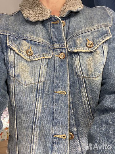 Джинсовая куртка женская