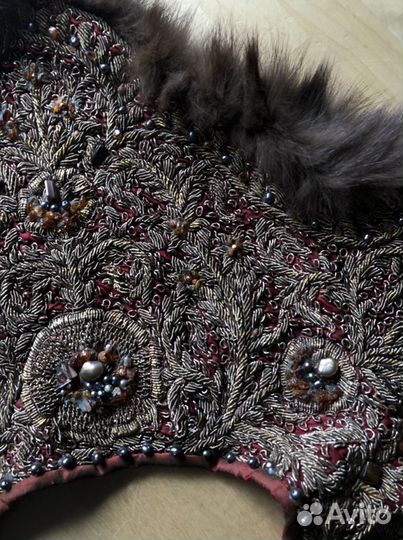 Воротник наплечник театральный боярский