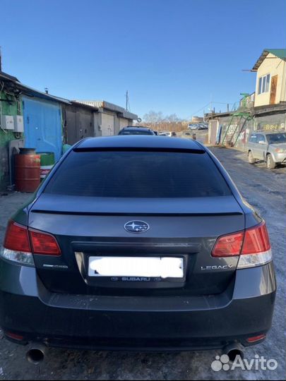 Козырек заднего стекла Subaru Legacy BM