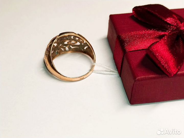 Золотое кольцо \585\ Т8607