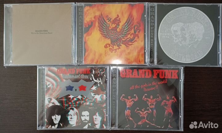 Grand Funk Railroad, CD, сд диски