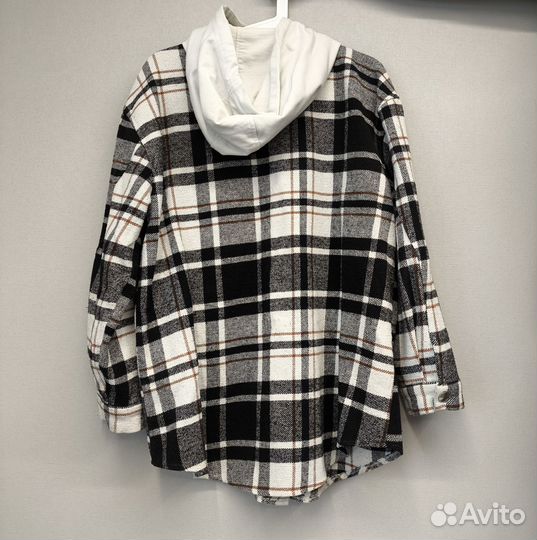 Рубашка в клетку женская