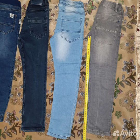 Джинсы мальчик 128