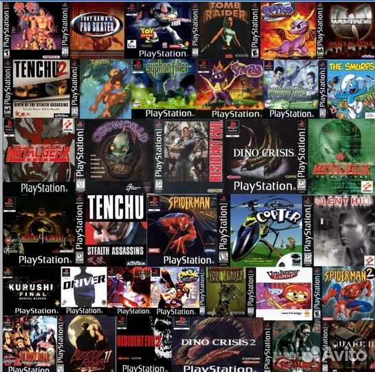 Диски для PlayStation 1 PS1 PSOne