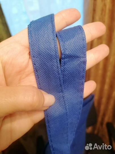 Сумка шоппер синяя