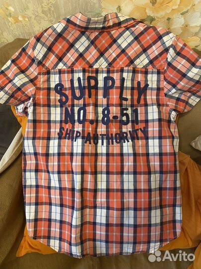 Рубашка на мальчика 140 146
