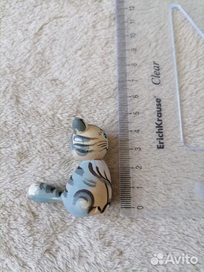 Детская игрушка деревянная,Матрешка кошка