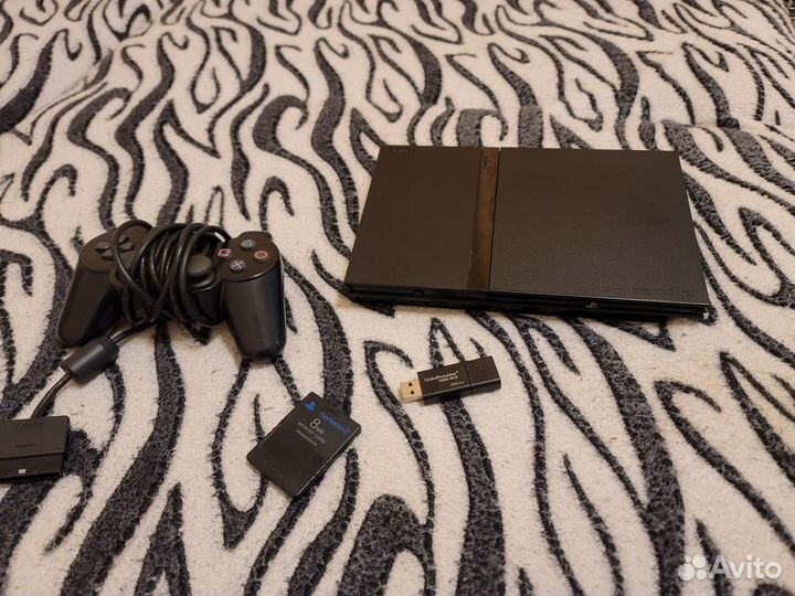 Sony PS2. 128 гиг. 40 игр