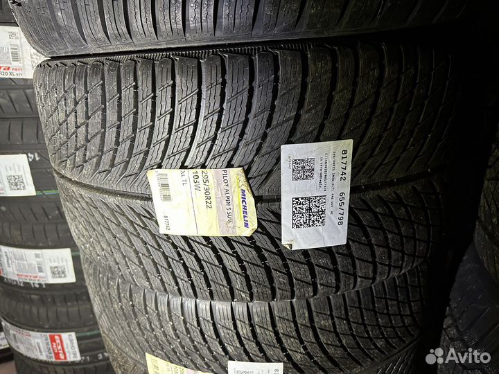 Michelin Pilot Alpin 5 265/35 R22 и 295/30 R22 103W