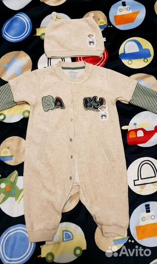 Комбинезон велюровый