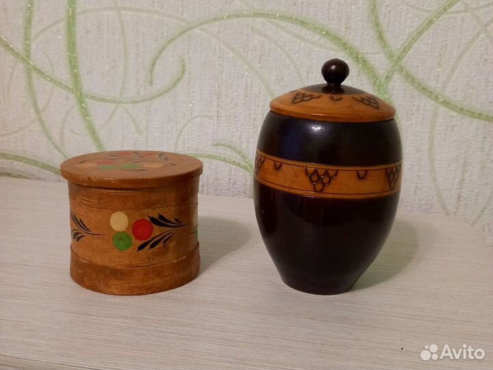 Шкатулка и чайница СССР