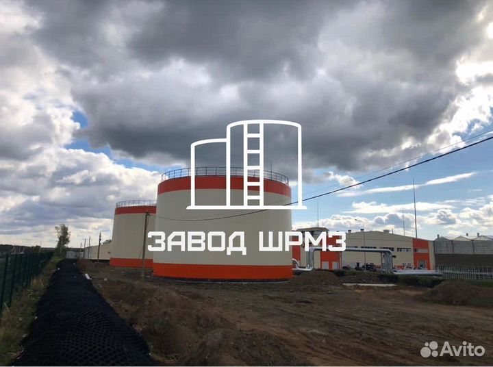 Резервуар вертикальный стальной 400 кубов