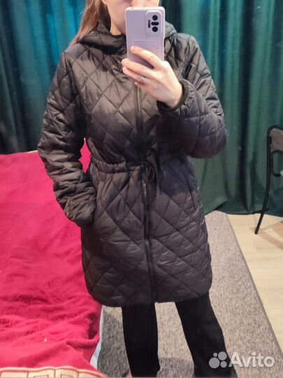 Куртка пальто демисезонная женская 44