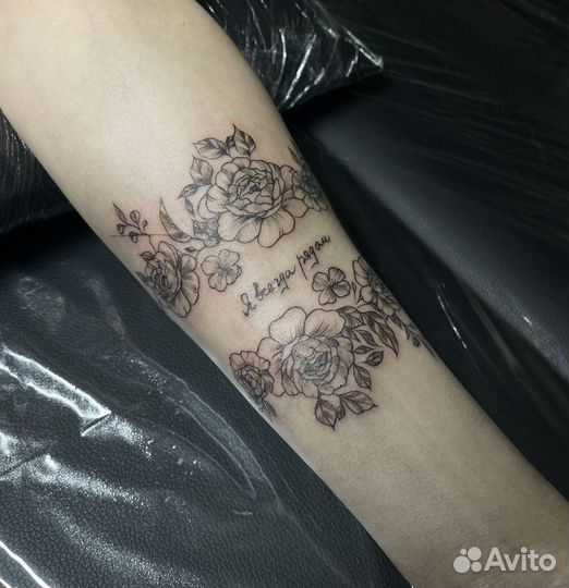 Разработка индивидуальных эскизов татуировки