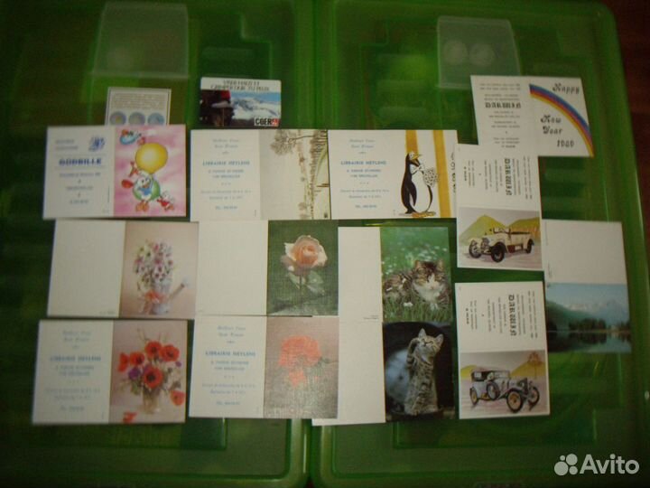 Иностранные календари, 16 штук