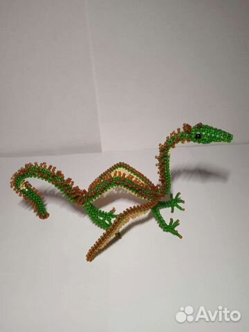 Дракон из бисера