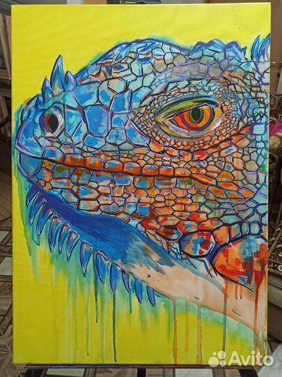 Картины акрилом на холсте