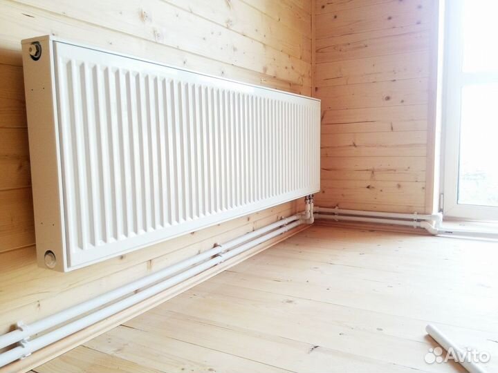 Отопление. Тёплый пол. Установка Котла. Насоса