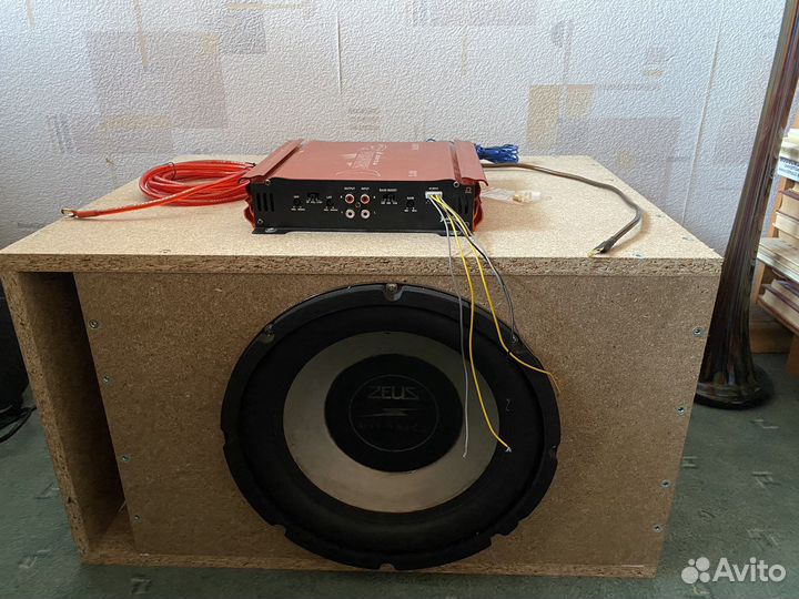 Сабвуфер 12 и усилитель