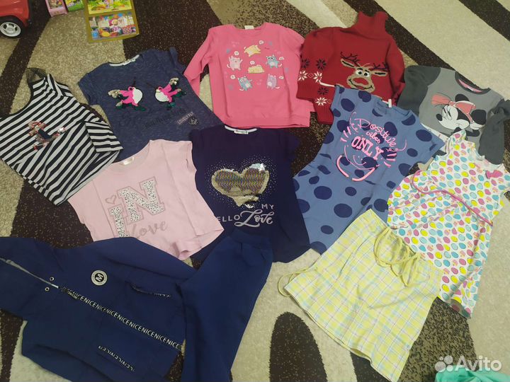 Вещи для девочки 134 140
