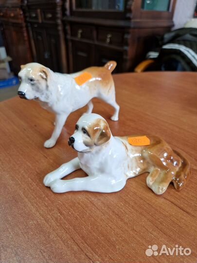 Фарфоровые статуэтки животных