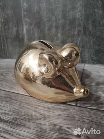 Копилка Золотая мышь