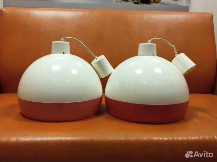 Светильник подвесной СССР абажур в стиле Мебло