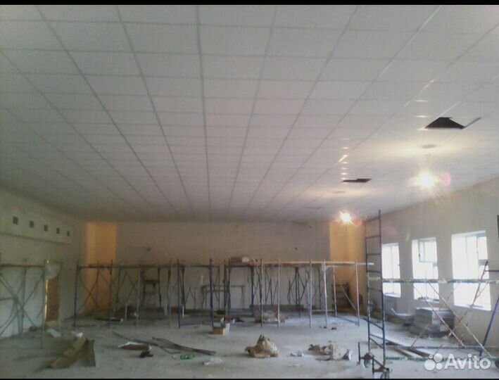 Монтаж потолка армстронг