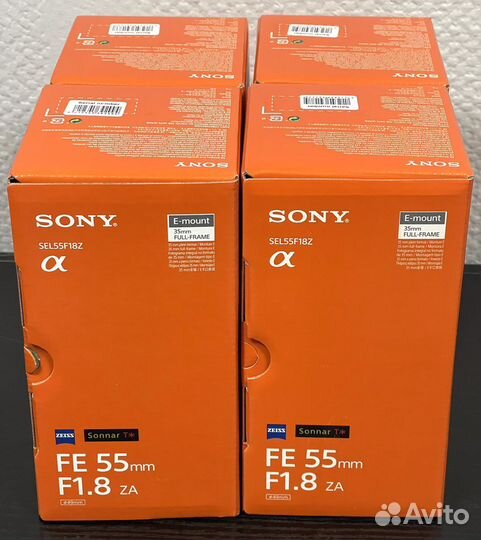 Sony Carl Zeiss Sonnar T* FE 55mm f/1.8 ZA (Новый)