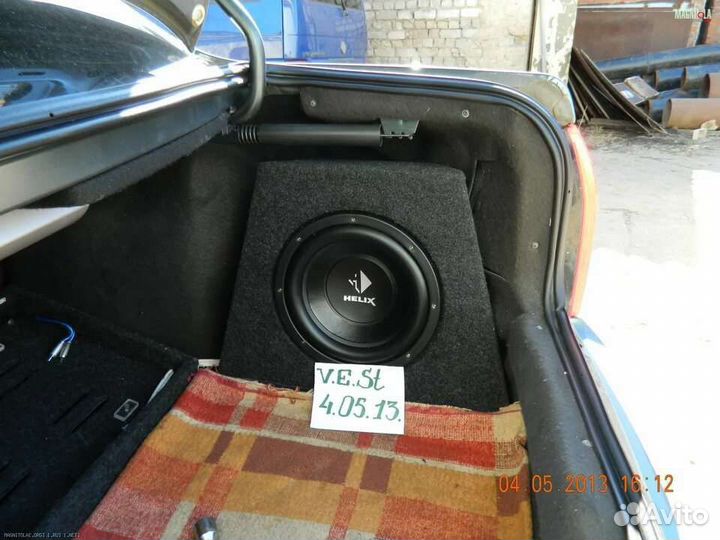 Короб для сабвуфера 12