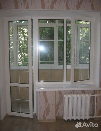 Дверь балконная пластиковая