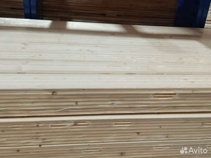 Доска строганая 38*89*3000 мм сорт AB скругление