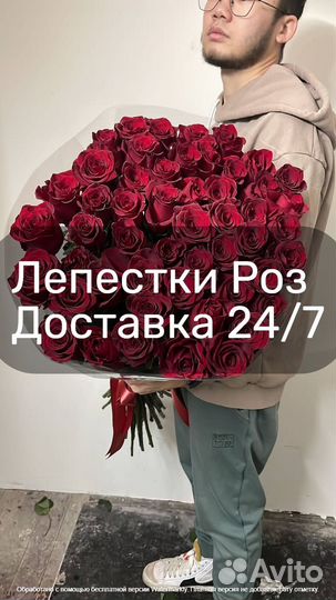 Лепестки роз большие Эквадор