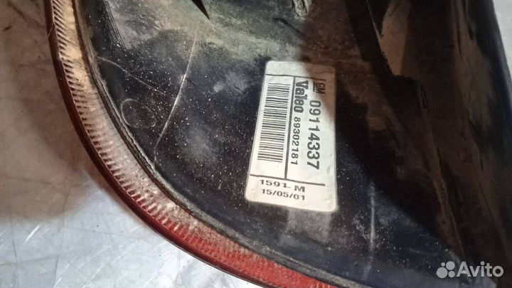 Фонарь задний правый Opel Corsa C 2003 9114337