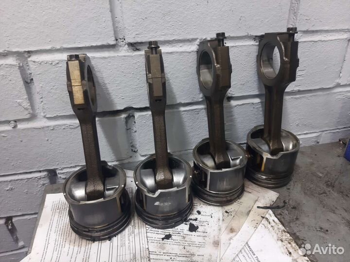 Поршни опель зафира б 1.9cdti, z1.9dt дизель
