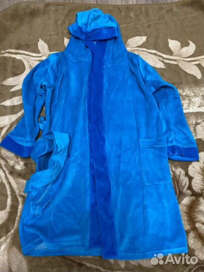 Детский махровый халат новый