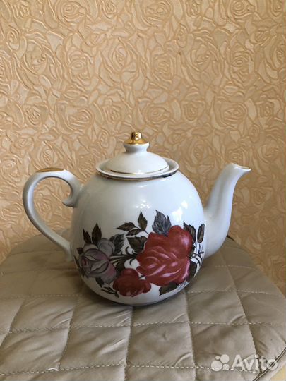 Чайник фарфоровый СССР
