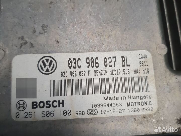 Volkswagen tiguan 1 эбу 1.4 cav