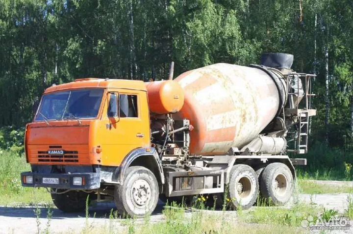 Бетон, раствор доставка