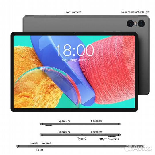 Планшет teclast T50 pro